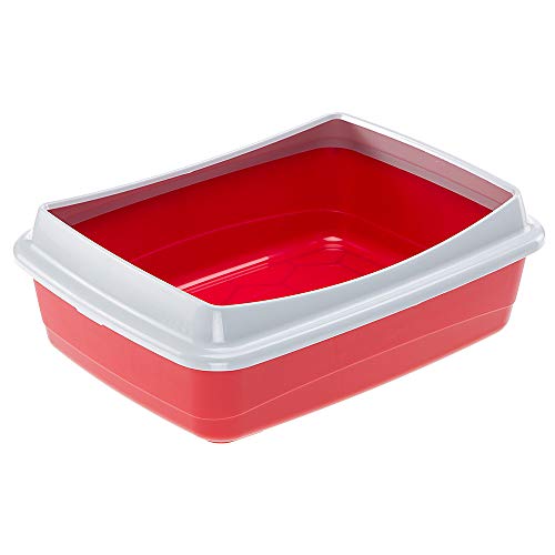 ferplast-nip-plus-10-offene-katzentoilette-47-x-36-x-h-15-5-cm-bordeaux image 3