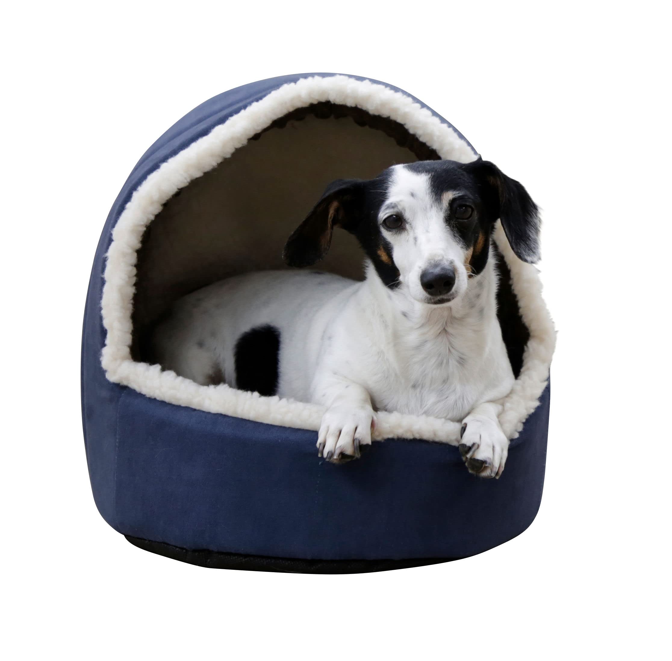 kerbl-pet-kuschelh-hle-angi-blau-35x33x32-cm image 3