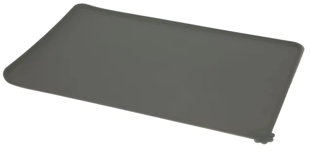 kerbl-pet-napfunterlage-silikon-grau-47-x-29-cm image 1