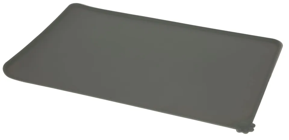 kerbl-pet-napfunterlage-silikon-grau-47-x-29-cm image 1