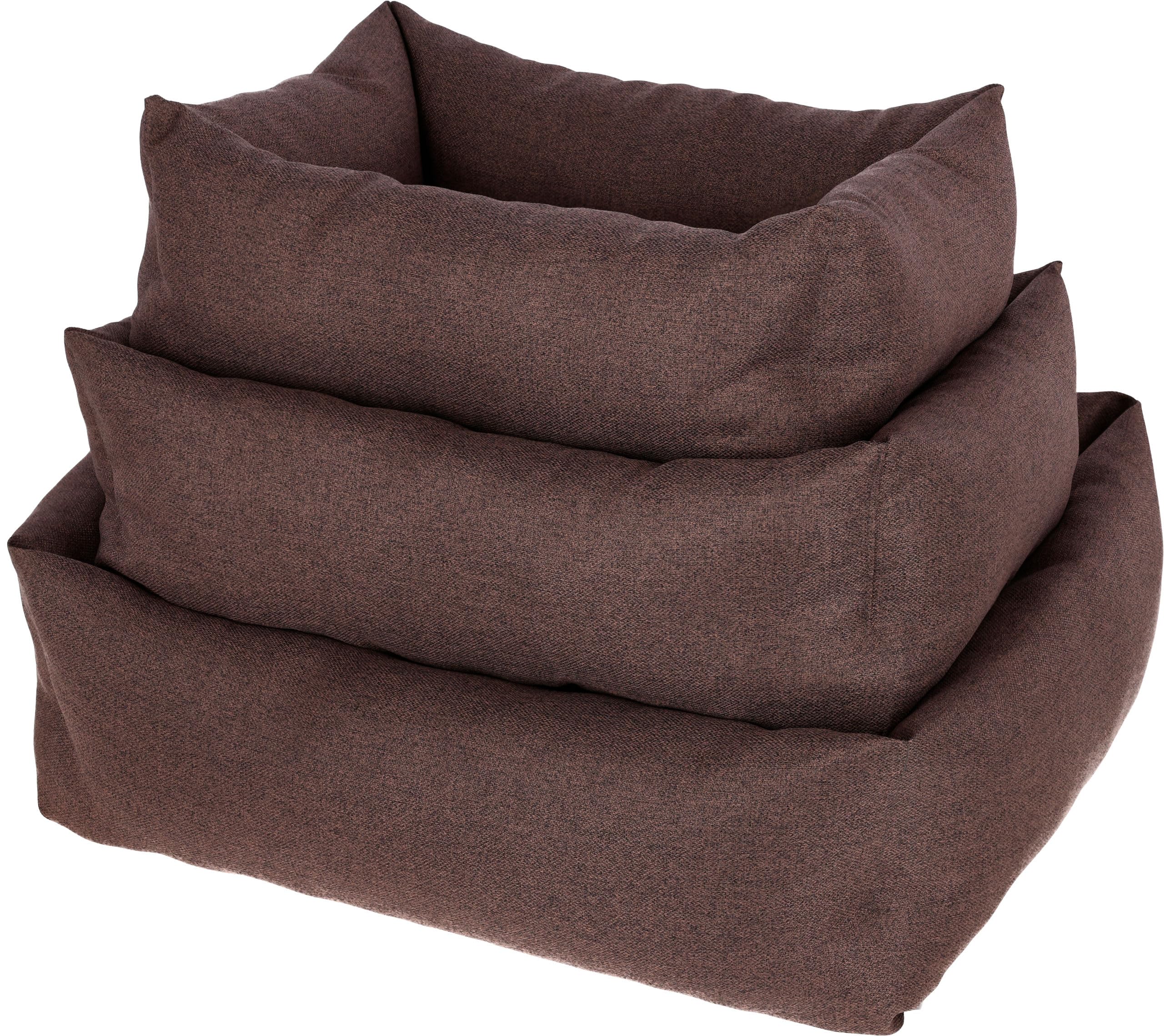 kerbl-pet-kuschelbett-ely-braun-beige-45x60-cm-f-r-hund-und-katze image 2