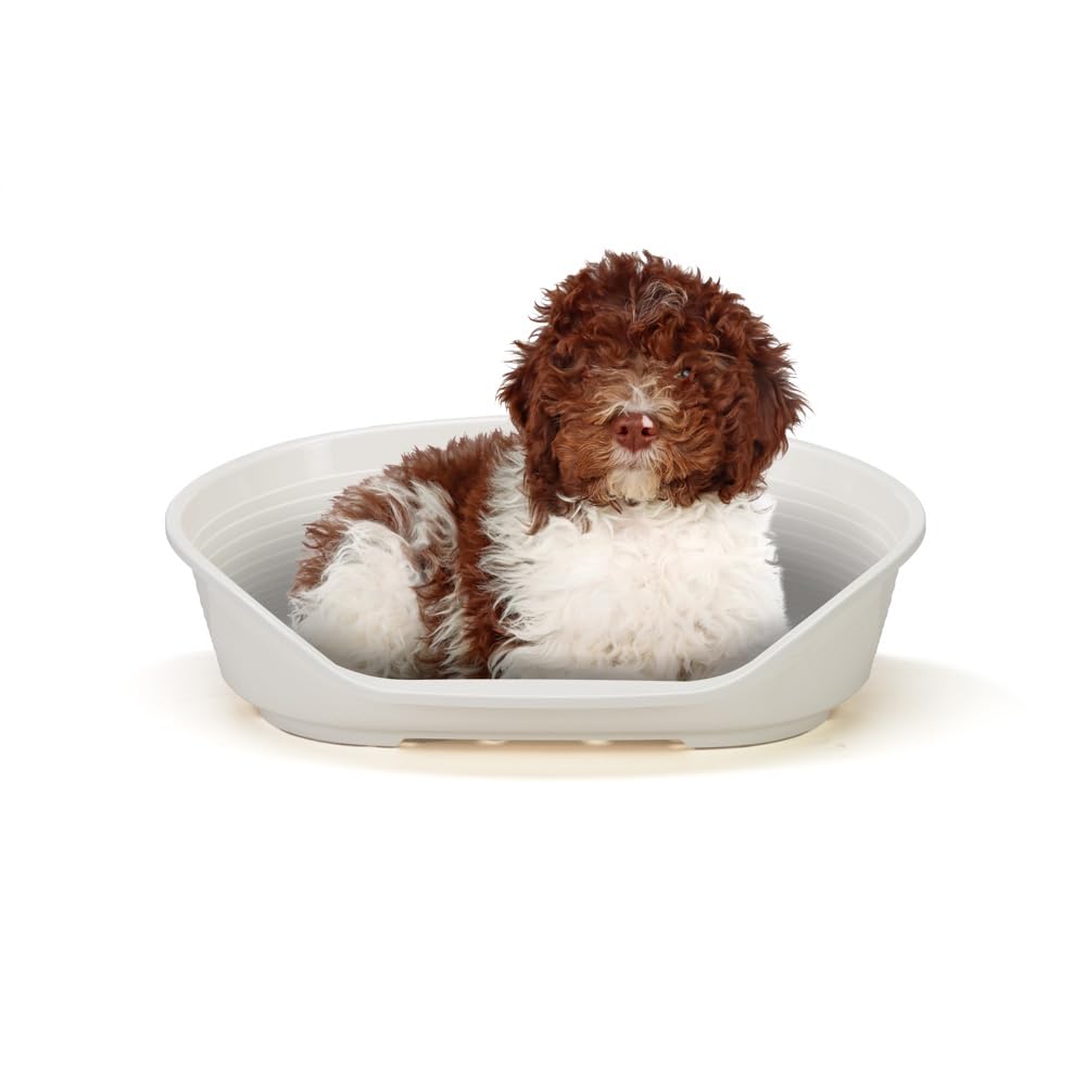 ferplast-hundebett-kunststoff-f-r-katzen-sehr-kleine-hunde-49-x-36-x-17-cm-taupe image 8