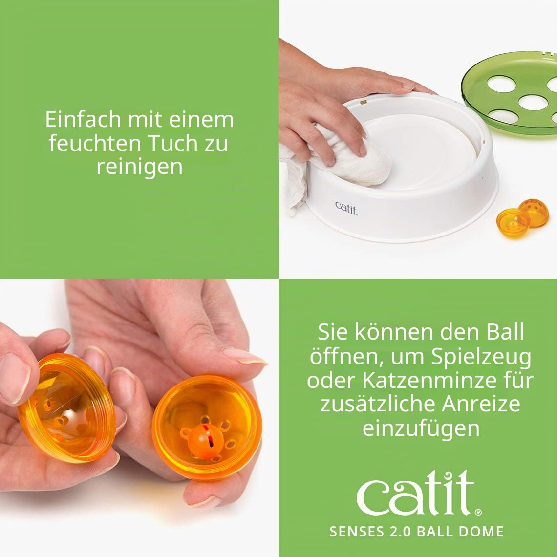 catit-senses-ball-dome-interaktives-katzenspielzeug-mit-ball image 6