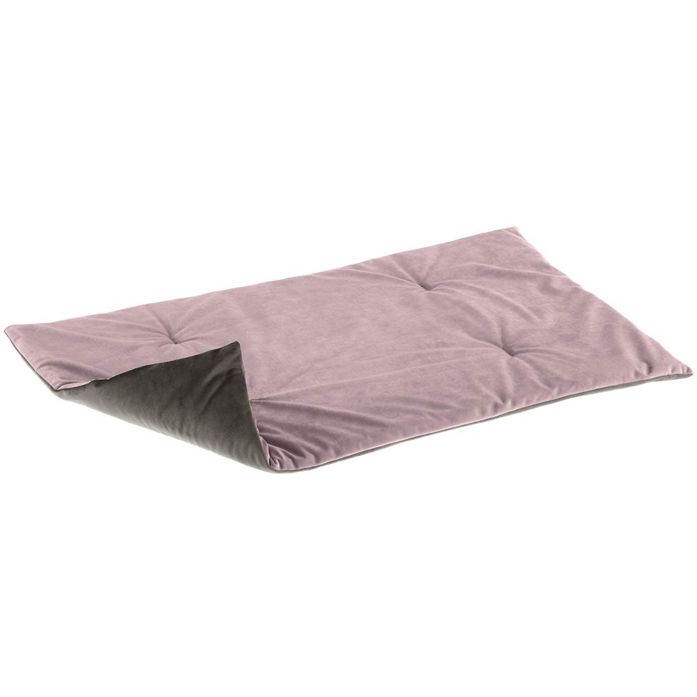 ferplast-baron-65-double-face-hundedecke-katze-65-x-40-cm-rosa-samt-waschbar image 1