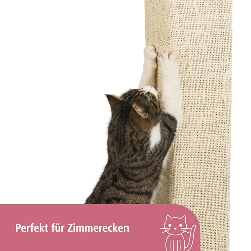 kerbl-pet-kratzbrett-kevin-100-x-56-cm-beige-sisal-mit-fleece-r-ckwand image 8