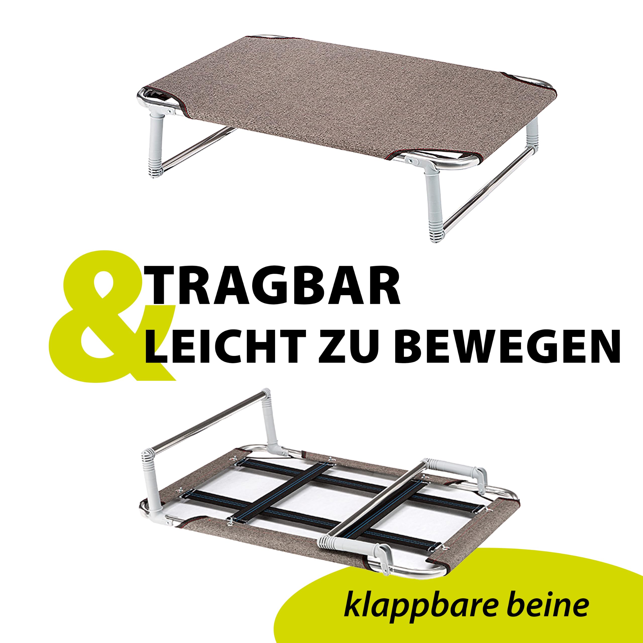 ferplast-dream-100-hundebett-105-x-63-x-h-18-cm-tortora-faltbare-brandina-mit-al image 6