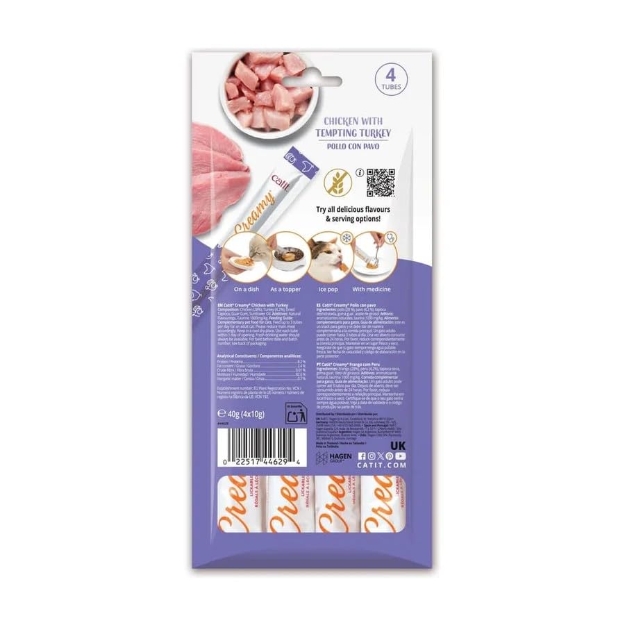 catit-creamy-katzensnack-huhn-und-truthahn-4-x-10-g image 5