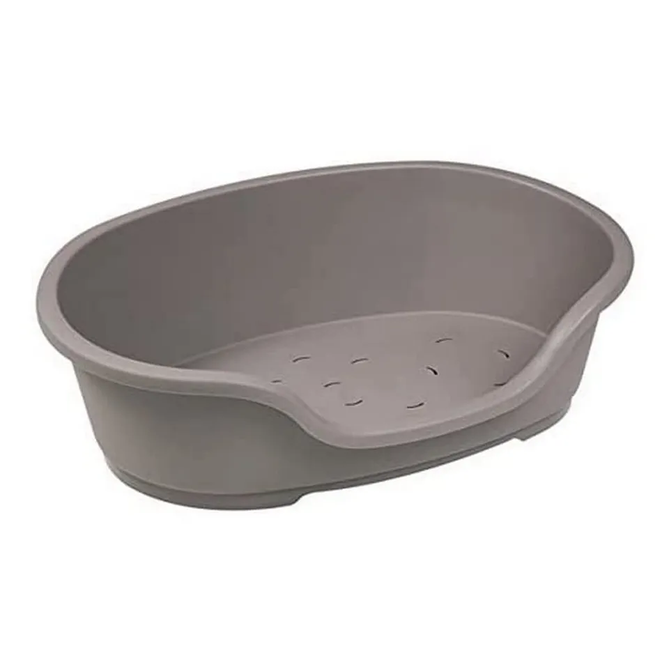 karlie-haustierkorb-domus-50x38x20-cm-warm-grau-aus-kunststoff image 1