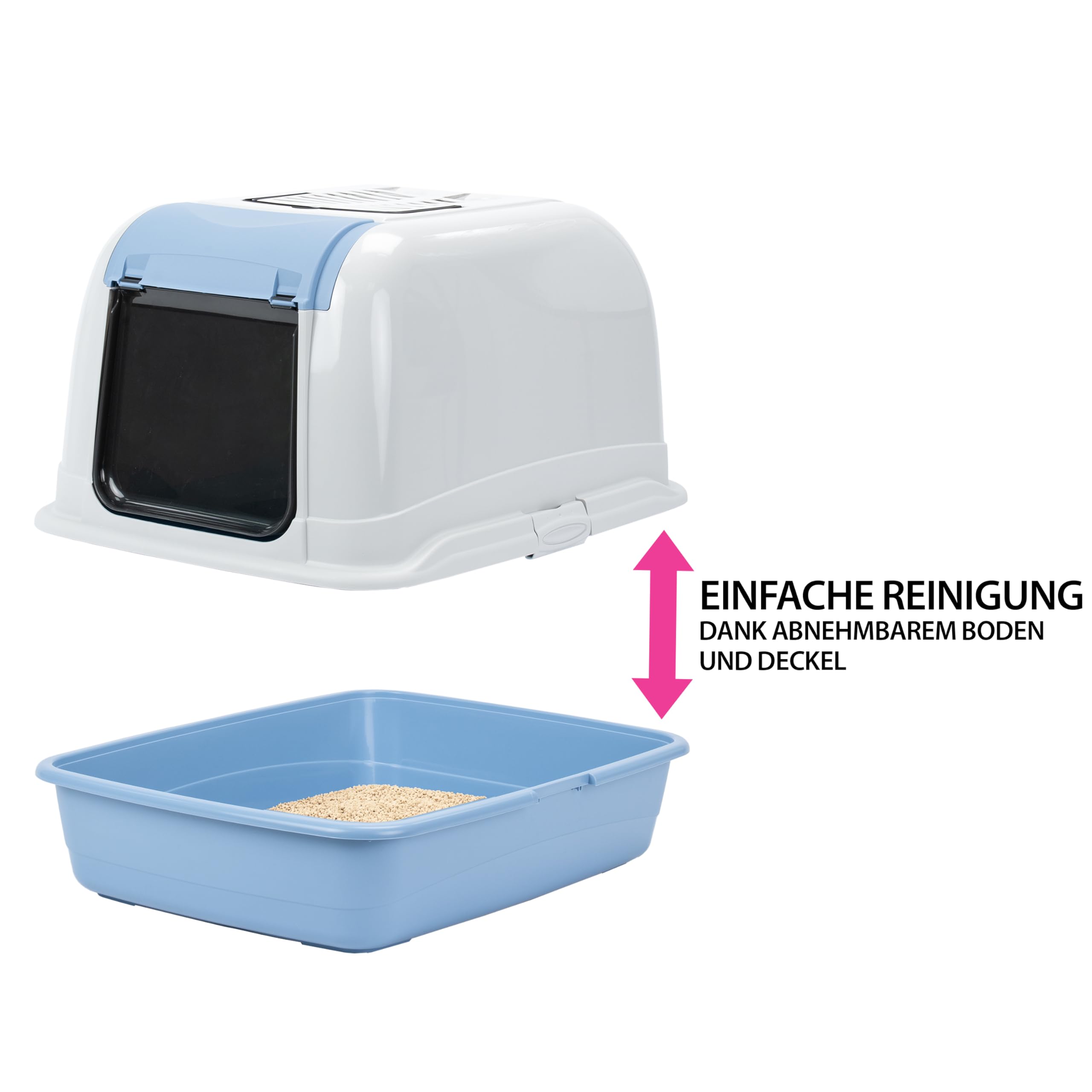ferplast-maxi-bella-cabrio-geschlossene-katzentoilette-50-x-66-x-h-47-cm-f-r-gro image 4