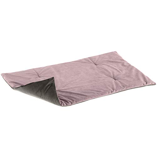 ferplast-baron-65-double-face-hundedecke-katze-65-x-40-cm-rosa-samt-waschbar image 2
