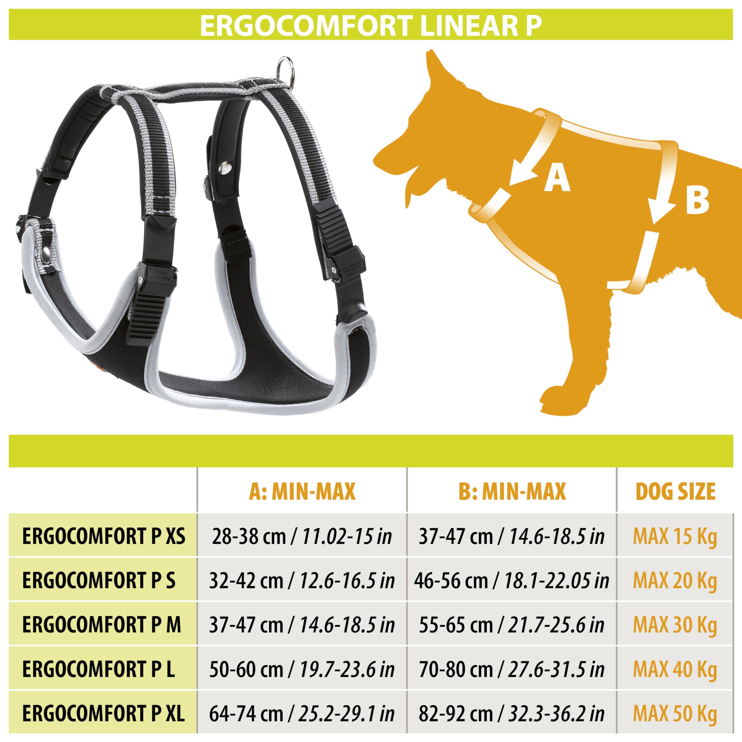 ferplast-ergocomfort-hundegeschirr-gr-e-l-silber-f-r-gro-e-hunde-bis-40-kg image 6