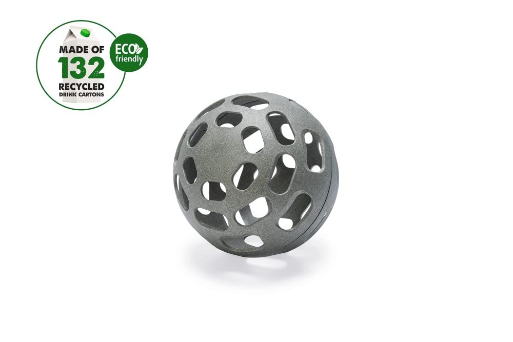 beeztees-snackball-f-r-h-hner-15-cm-grau-futterspender-aus-recycling-kunststoff image 3