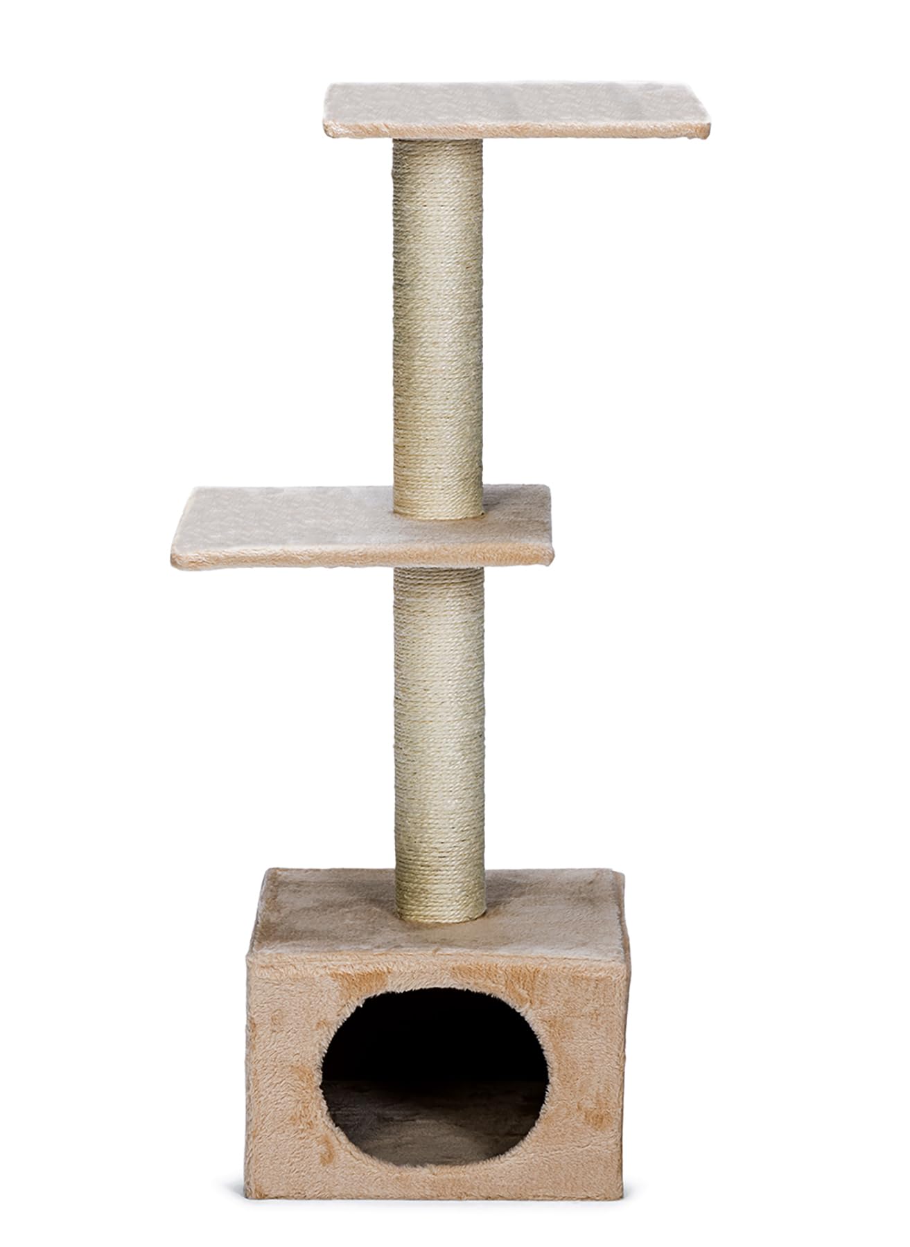 karlie-smaragd-kratzbaum-35-x-35-x-103-cm-beige image 1