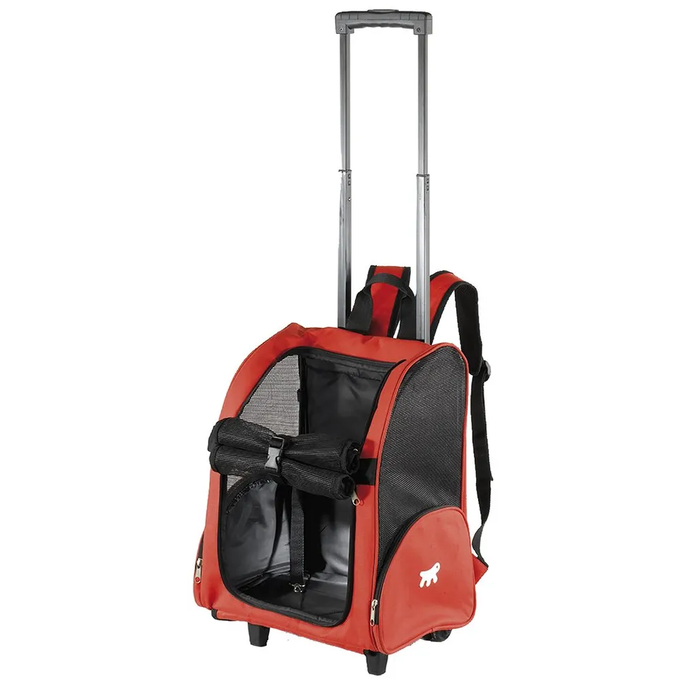 ferplast-trolley-transportbox-rucksack-f-r-kleine-hunde-und-katzen-mit-rollen-un image 1