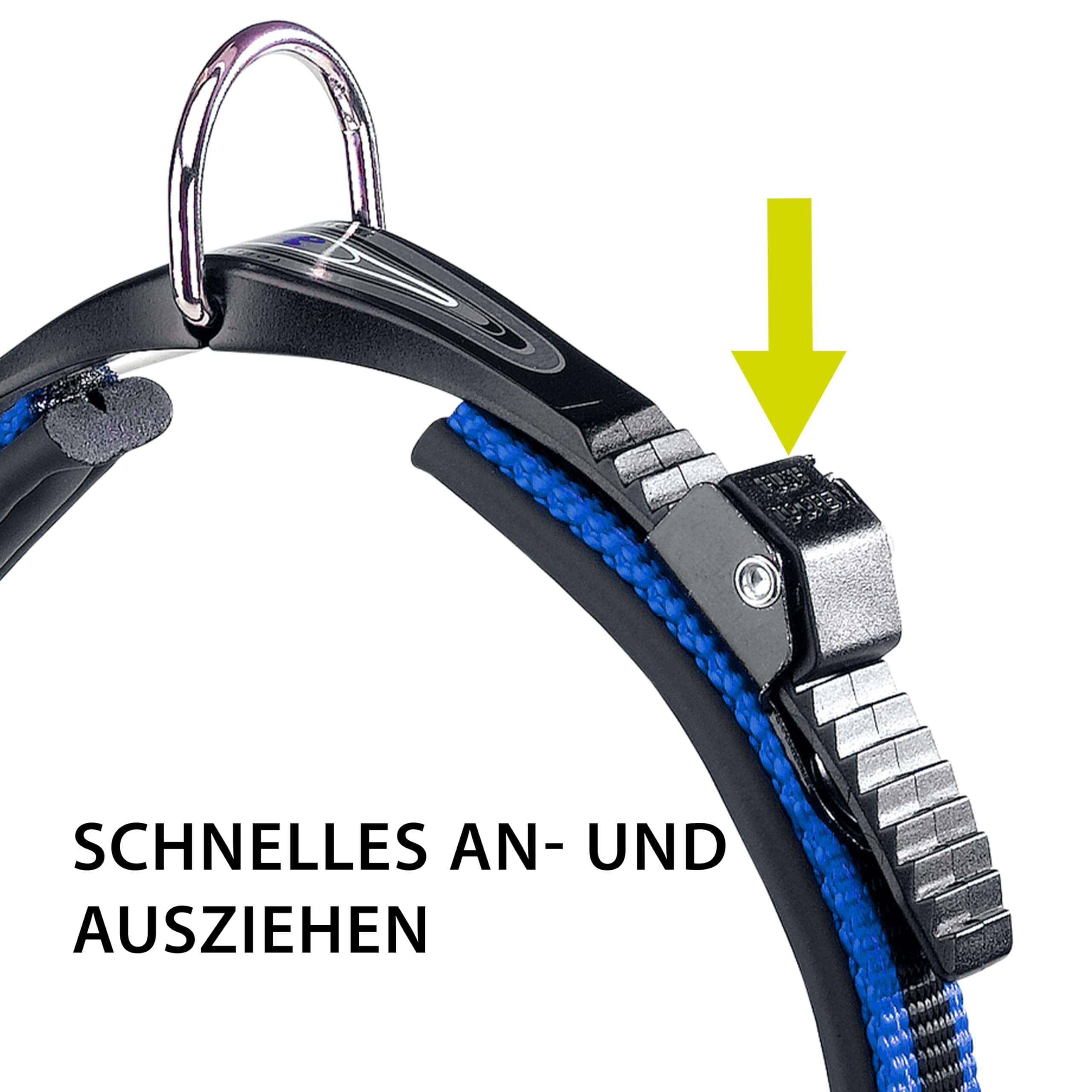 ferplast-ergocomfort-c15-42-hundehalsband-nylon-blau-34-42-cm image 3