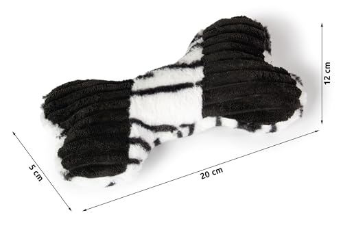 karlie-safari-knochen-myca-hundespielzeug-pl-sch-zebra-20x12x5-cm image 6