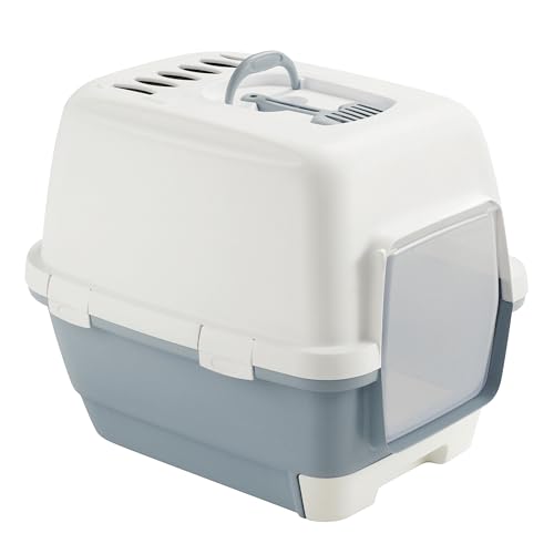 kerbl-pet-katzentoilette-cathy-clever-smart-blau-wei-58-x-45-x-48-cm image 8