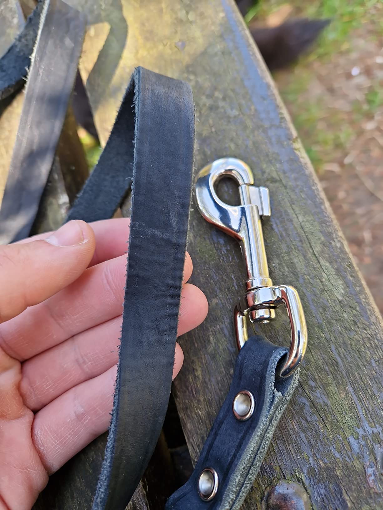 Karabiner hakt etwas