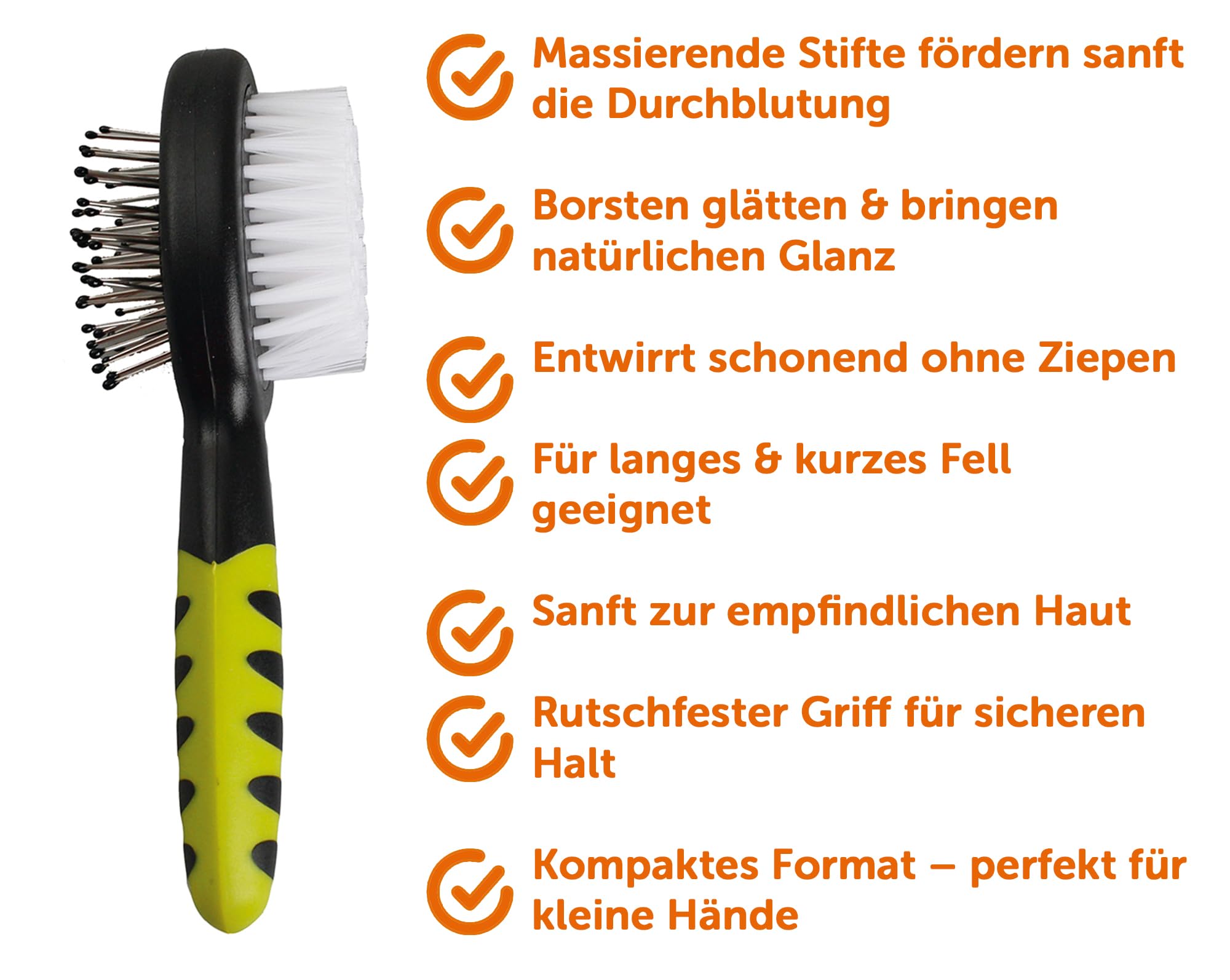karlie-borsten-und-stiftb-rste-2-in-1-f-r-nager-gummi-schwarz-gr-n-14-5x4-5-cm image 2