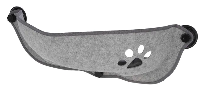 kerbl-pet-fensterliegebett-filzino-grau-70-x-26-x-26-cm-fensterbett-f-r-katzen image 1