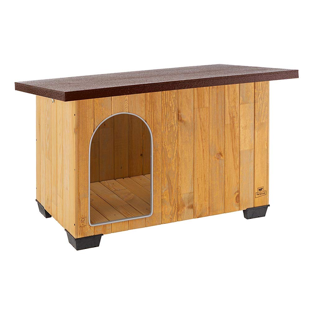 ferplast-baita-100-outdoor-hundeh-tte-fsc-holz-121-x-78-x-79-cm image 1