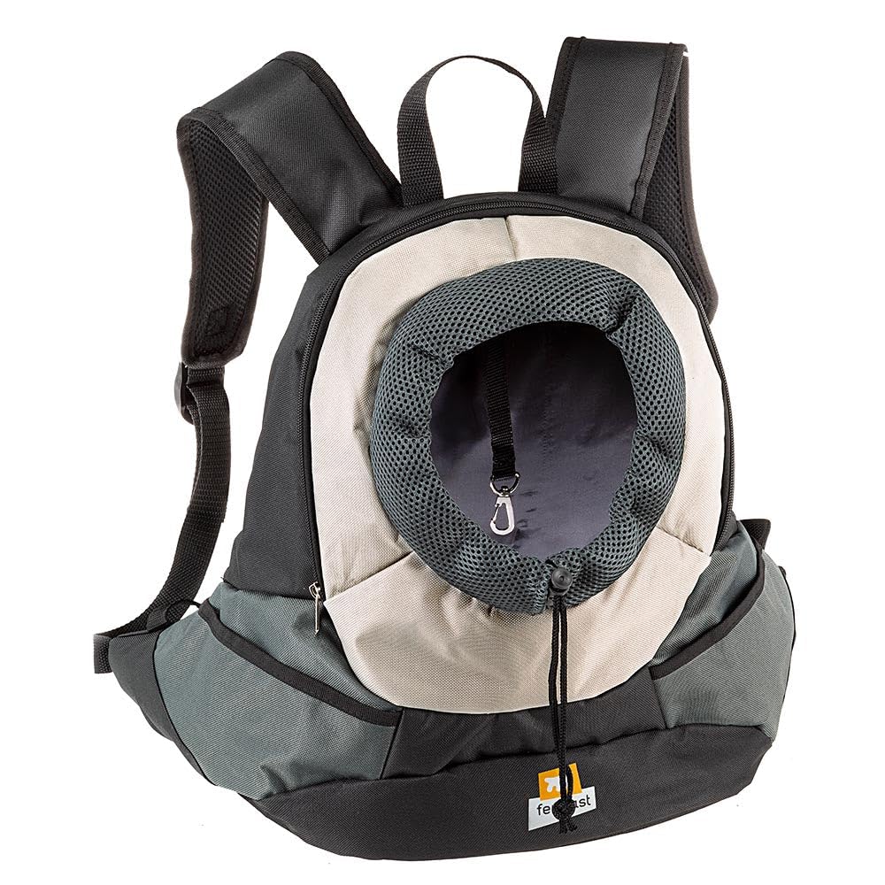 ferplast-kangoo-tier-rucksack-f-r-hund-und-katze-bis-6-kg-37-x-16-x-36-5-cm-grau image 1