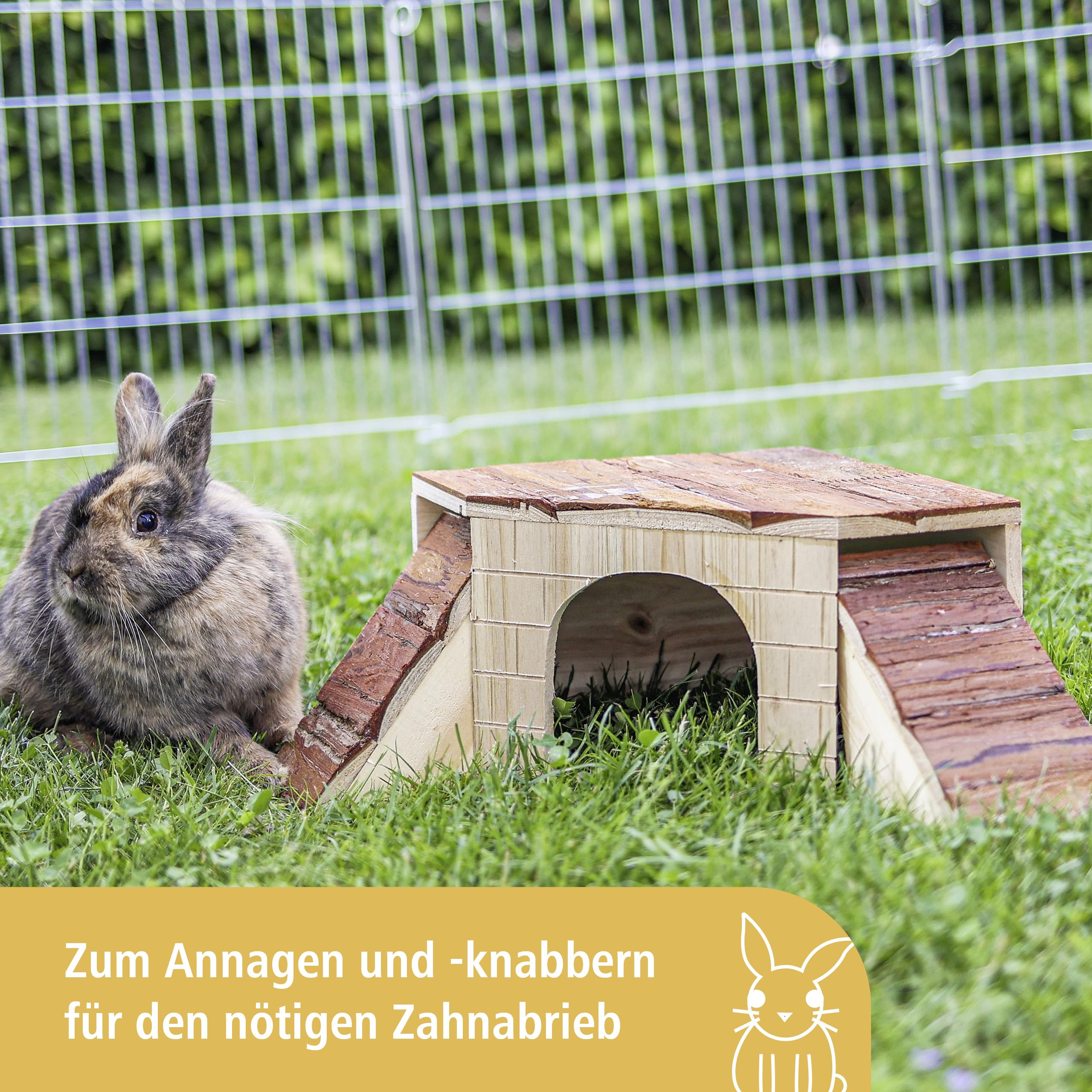 kerbl-pet-nagerhaus-37x37x16-cm-holz-natur-kaninchenhaus-mit-2-rampen image 5