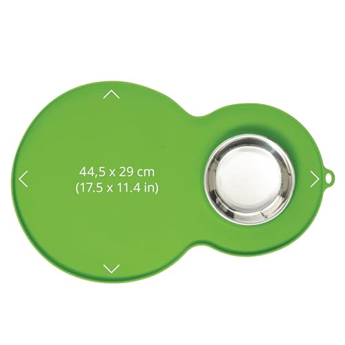 catit-silikonmatte-erdnussform-unterlage-f-r-trinkbrunnen-46-x-29-cm-gr-n image 7