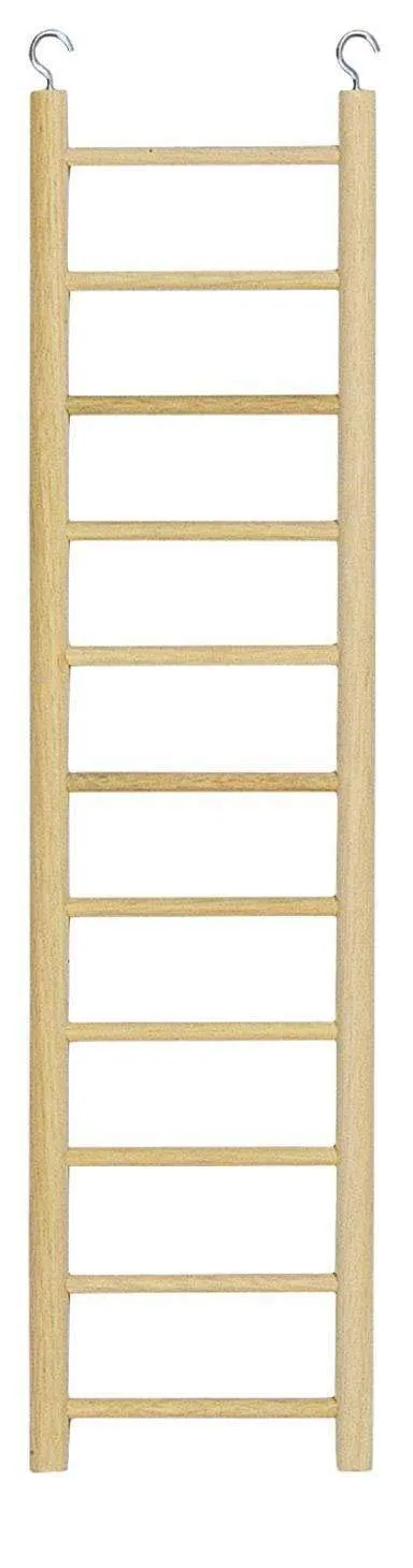 ferplast-scaletta-holzleiter-f-r-vogelk-fige-11-x-45-cm image 1