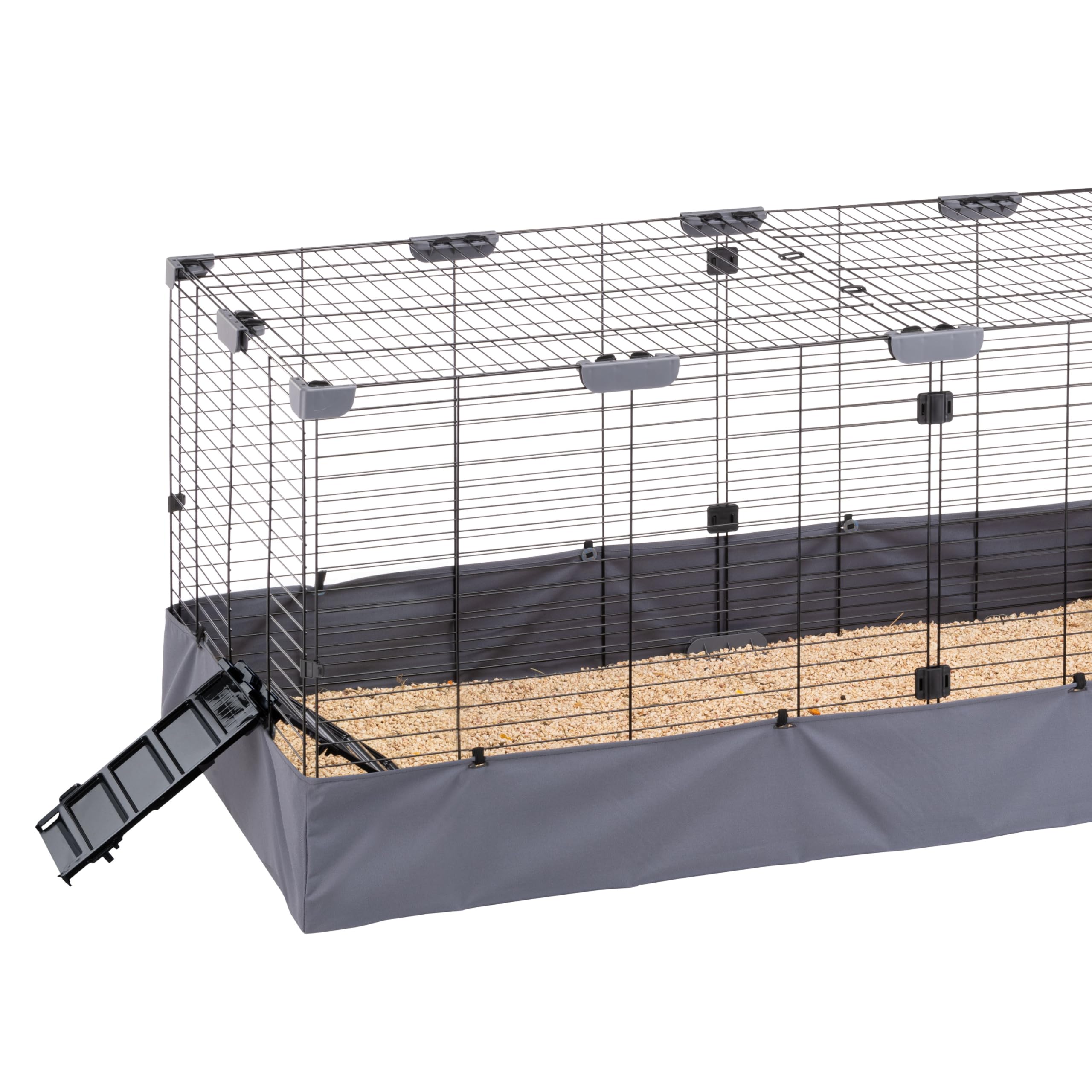 ferplast-bunny-hub-02-kaninchenstall-140-x-71-x-h-59-5-cm-f-r-innen-und-au-en image 2