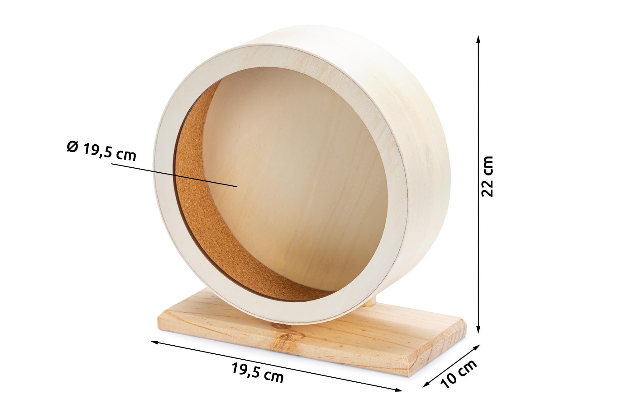 karlie-bogie-wheel-laufrad-holz-kork-natur-durchmesser-19-5-cm image 4
