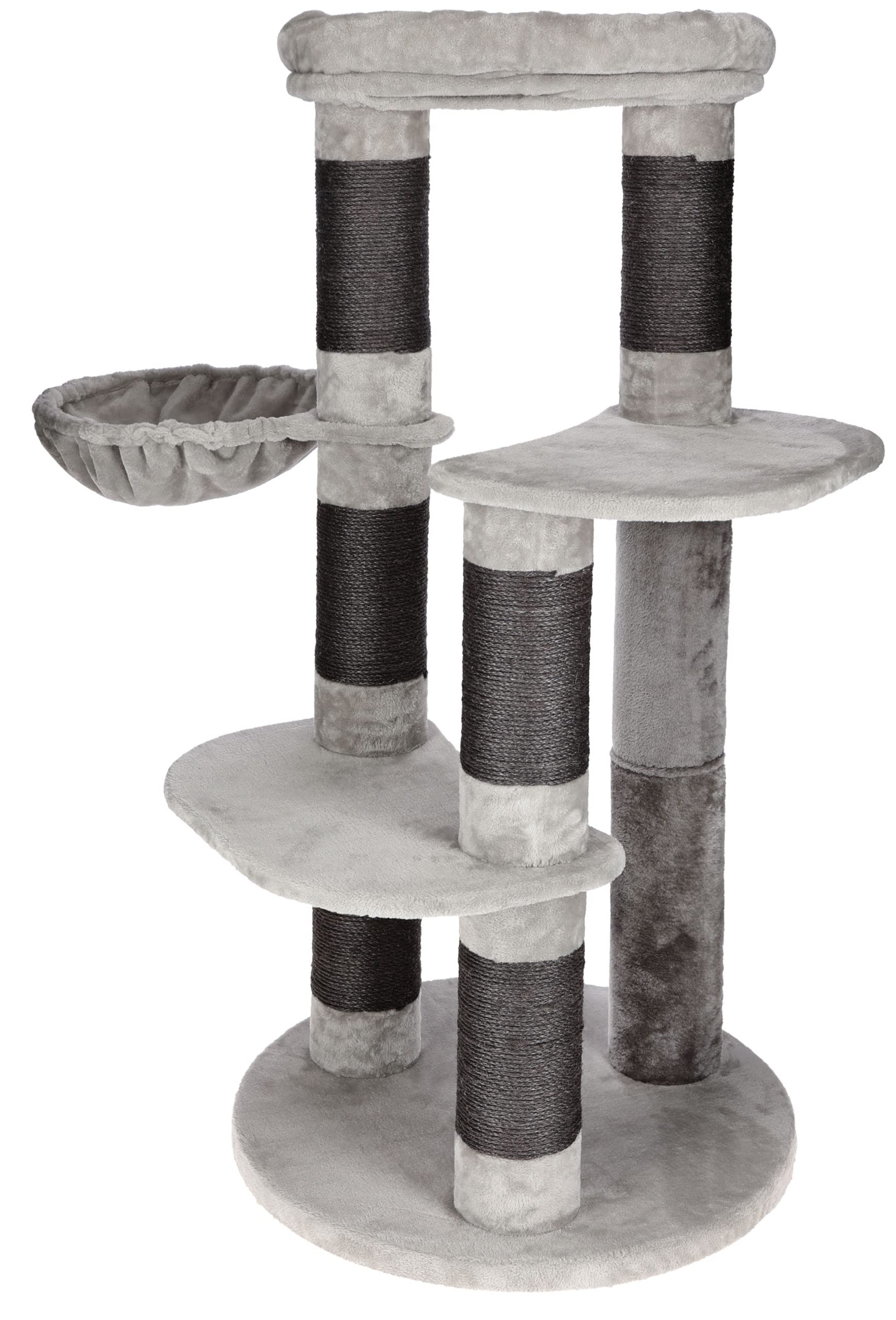 kerbl-pet-kratzbaum-benji-70x70x146-cm-gro-er-kratzbaum-f-r-gro-e-und-mehrere-ka image 2
