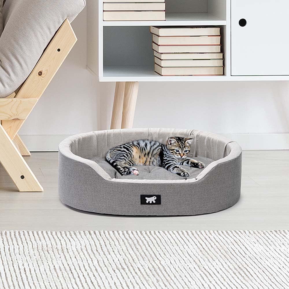 ferplast-hundesofa-hundebett-55-x-41-x-15-cm-grau-mit-sanitized-schutz image 5