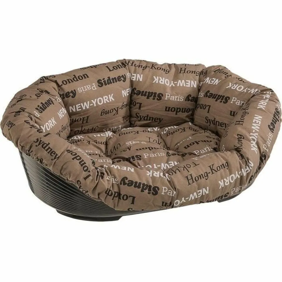 ferplast-sofa-4-hundebett-katzenbett-kunststoffkorb-mit-kissen-64-x-48-x-h-25-cm image 1