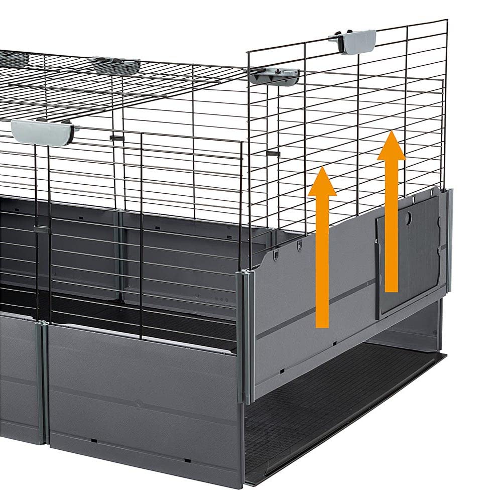 ferplast-multipla-modularer-k-fig-f-r-kaninchen-und-meerschweinchen-107-5-x-72-x image 5