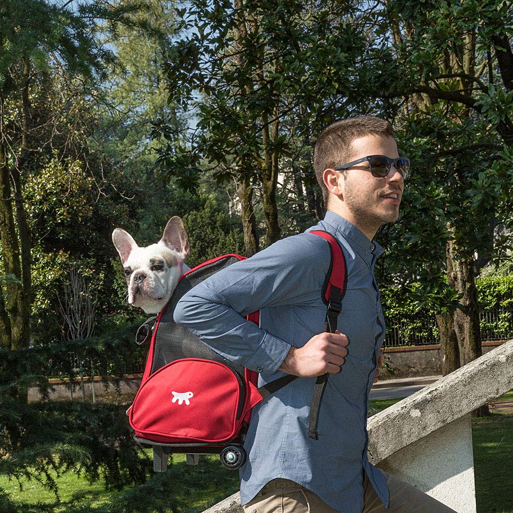 ferplast-trolley-transportbox-rucksack-f-r-kleine-hunde-und-katzen-mit-rollen-un image 2