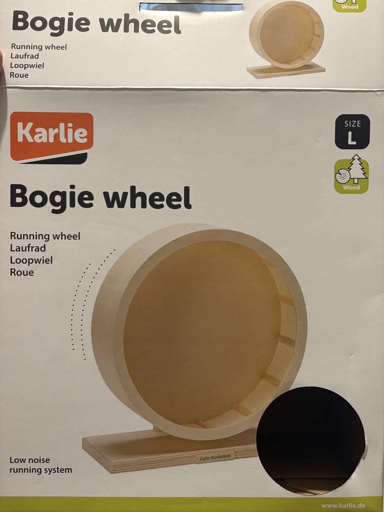 Leises Laufrad für unseren Hamster