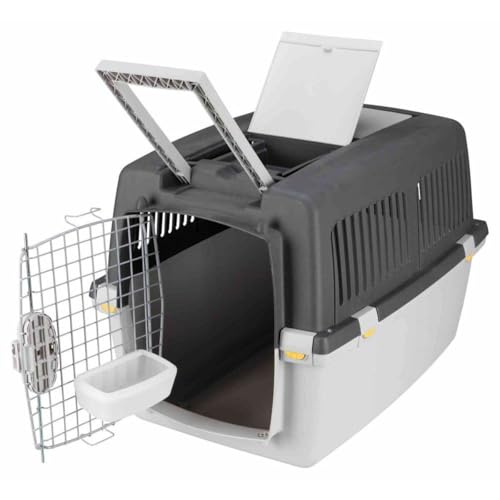 kerbl-gulliver-7-iata-transportbox-102-x-72-x-76-cm-mit-metallt-r-reisebox-f-r-g image 4