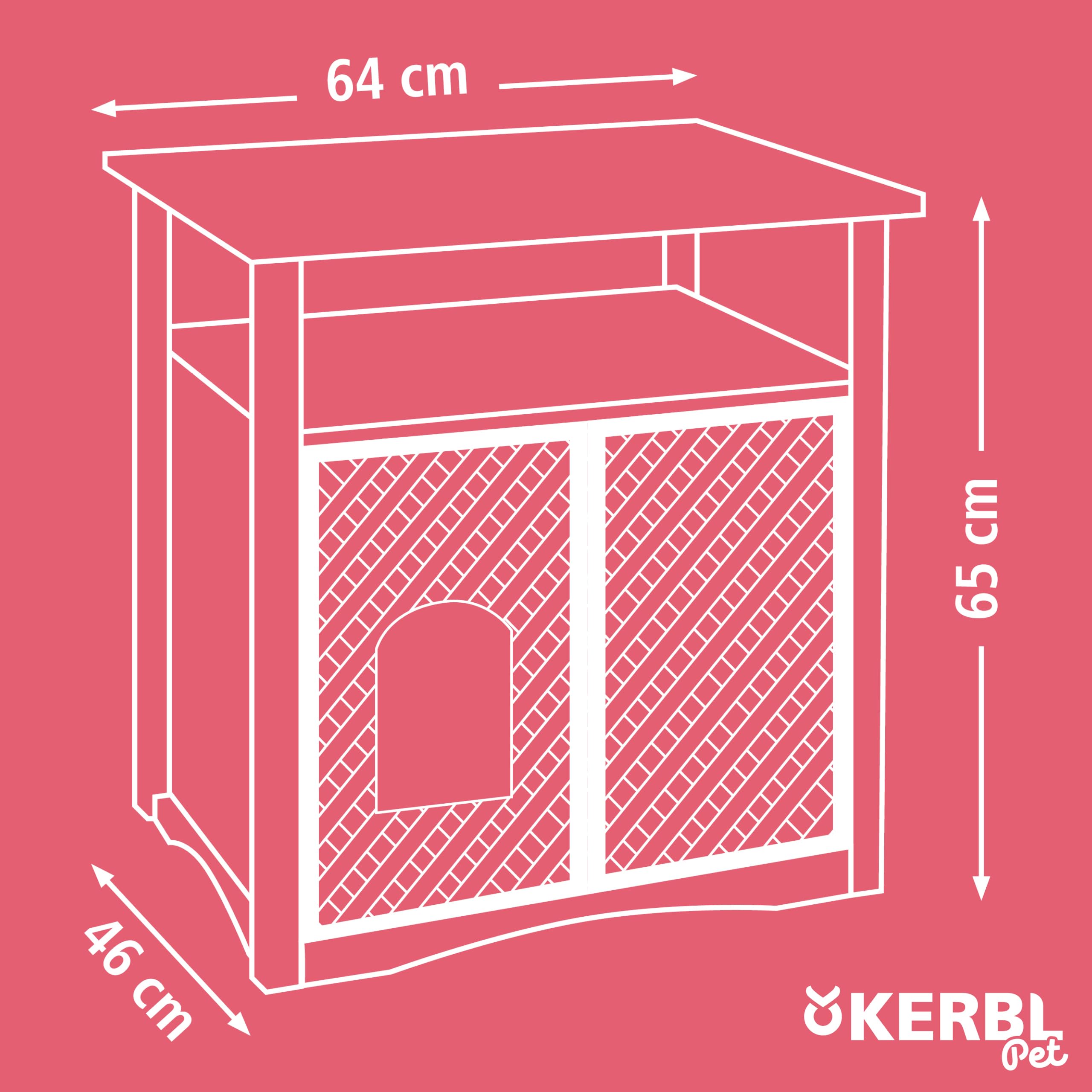 kerbl-pet-katzenschrank-helena-wei-64-x-46-x-65-cm-toilettenhaus image 5