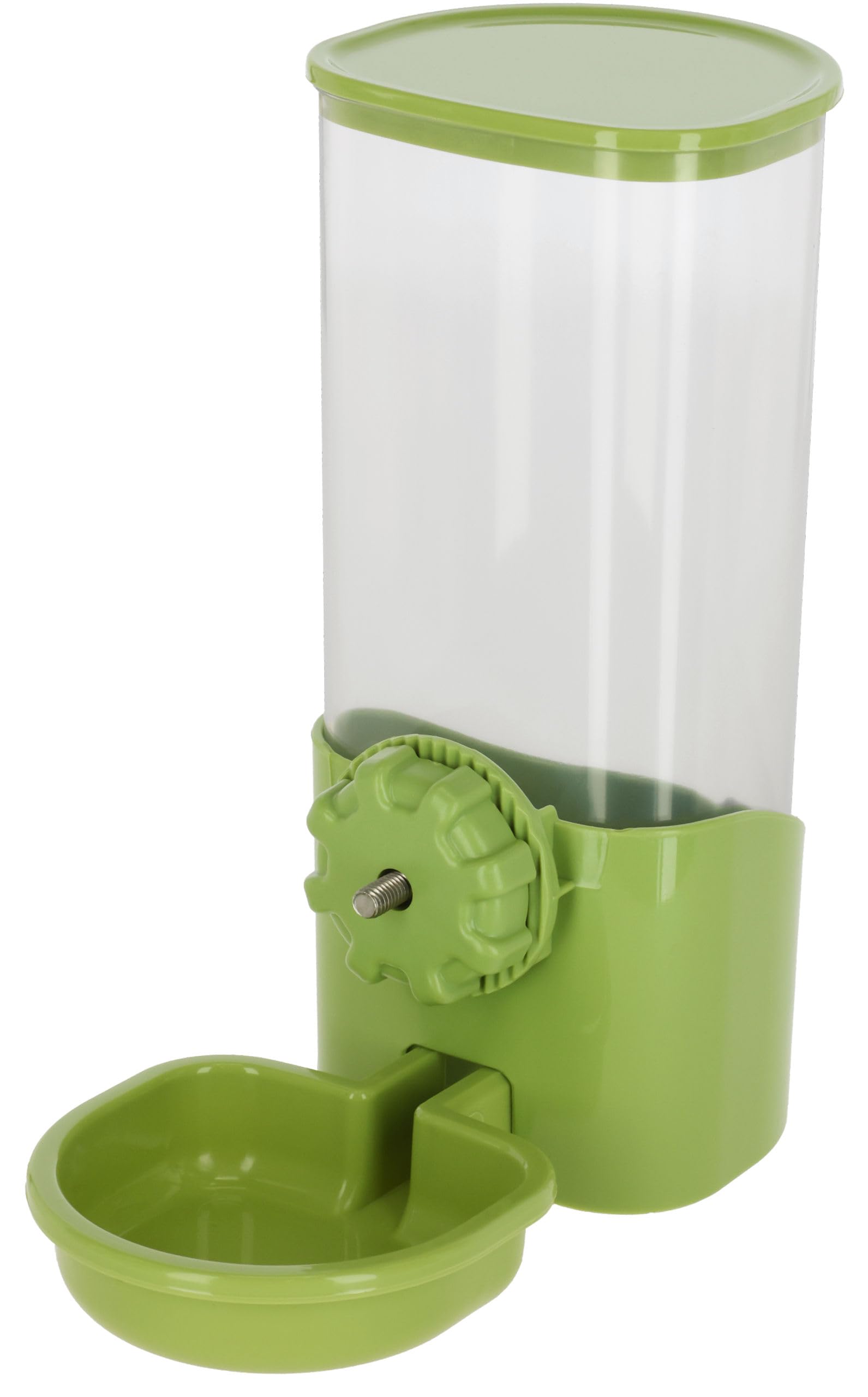 kerbl-pet-wasserspender-nagertr-nke-850-ml-gr-n-transparent-kunststoff image 1