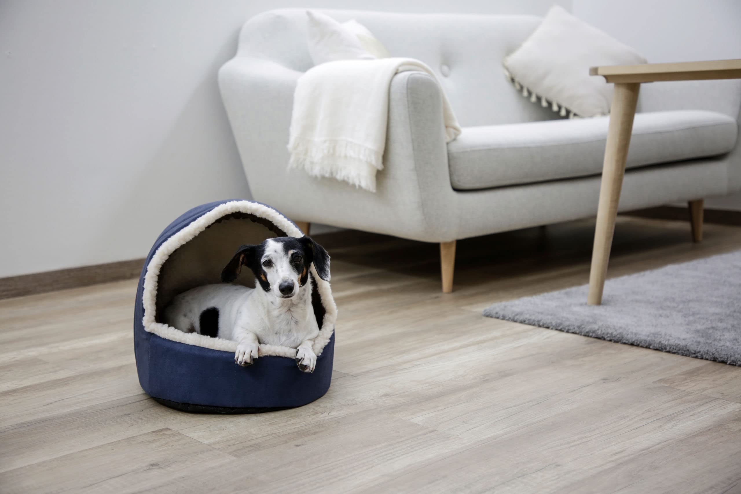 kerbl-pet-kuschelh-hle-angi-blau-35x33x32-cm image 5