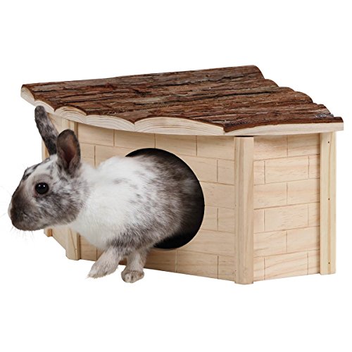 kerbl-pet-eckhaus-f-r-nager-nature-25-x-25-x-17-cm-holz image 2