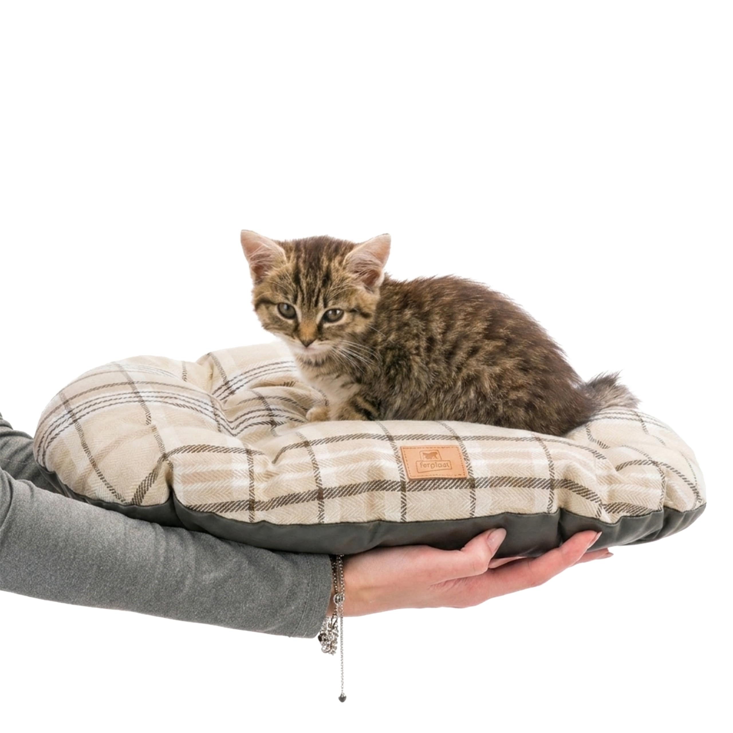 ferplast-scott-45-2-kissen-hund-katze-samt-braun-43-x-30-cm-doppelseitig image 5