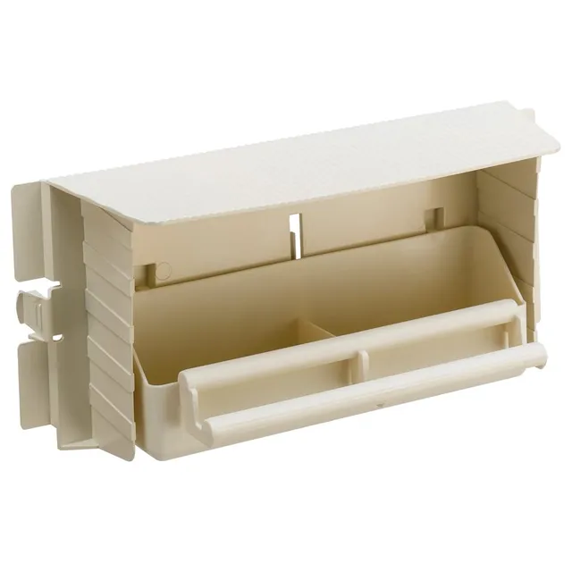ferplast-brava-6-vogelfutternapf-drehbar-aus-kunststoff-28-5-x-10-x-h-13-cm image 1