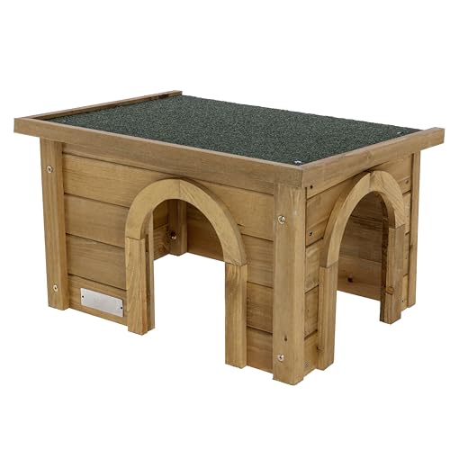 kerbl-pet-nagerhaus-45x32x27-cm-kleintierhaus-aus-spie-tanne-mit-bitumendach image 6
