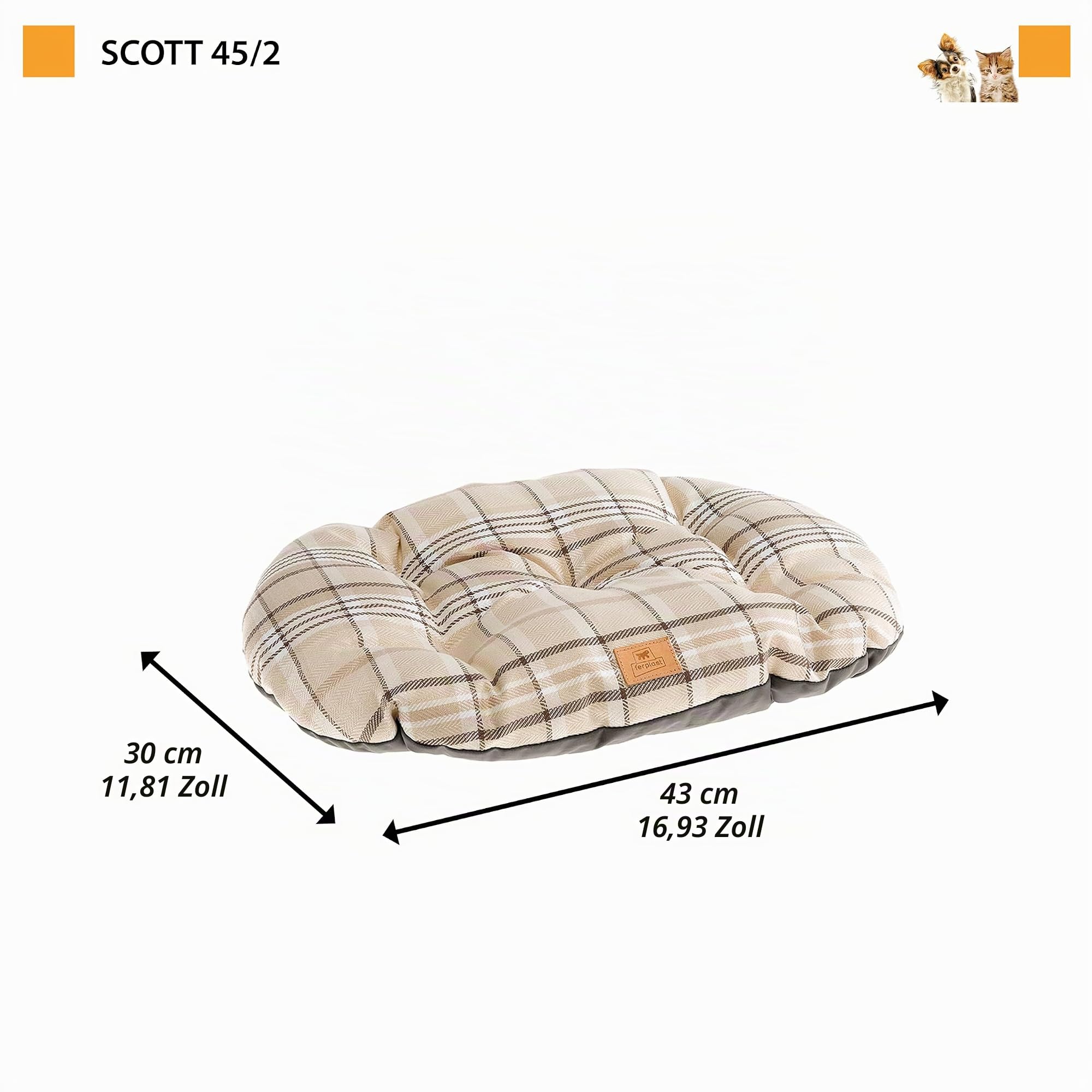 ferplast-scott-45-2-hunde-und-katzenkissen-43-x-30-cm-blau-doppelseitiges-samtki image 3