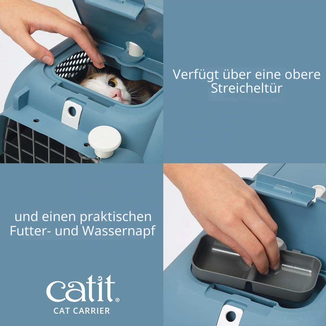 catit-transportbox-f-r-katzen-mittel-56-5-x-37-6-x-30-8-cm-blaugrau image 5