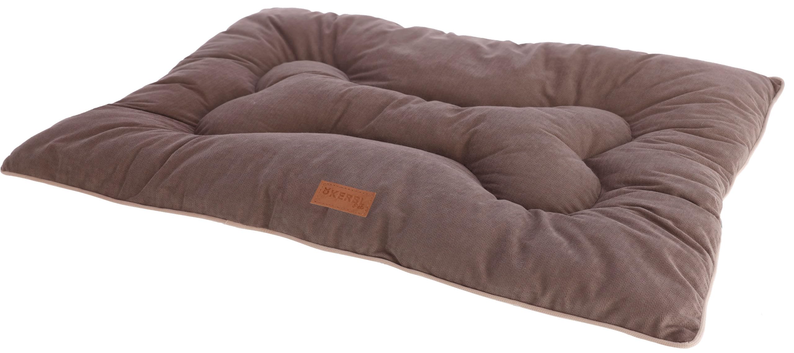 kerbl-pet-liegekissen-benno-braun-100-x-75-cm-chenille-stoff-f-r-gro-e-hunde image 8