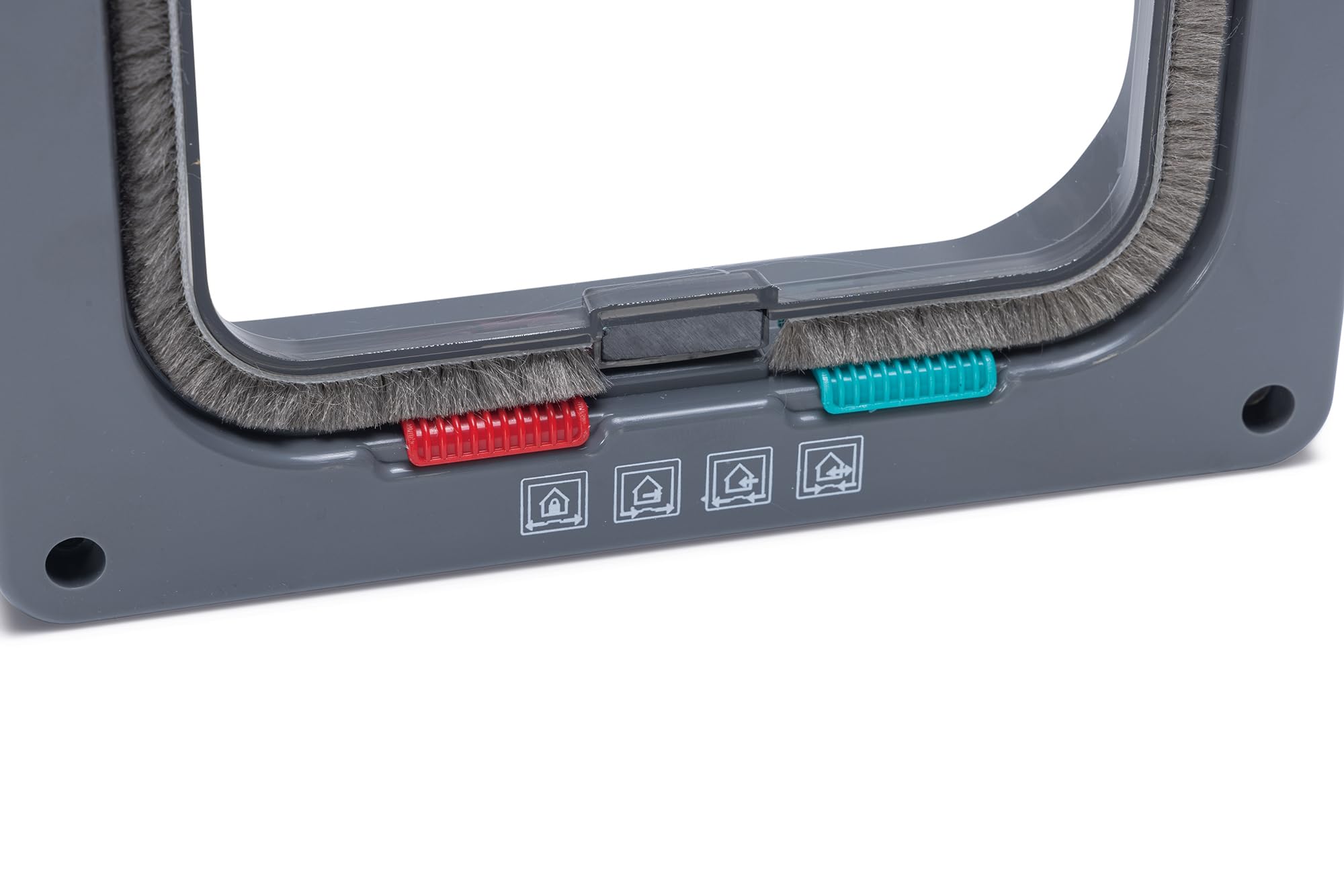 karlie-katzenklappe-4-wege-mit-tunnel-19-2-x-20-cm-anthrazit-ger-uscharm image 3
