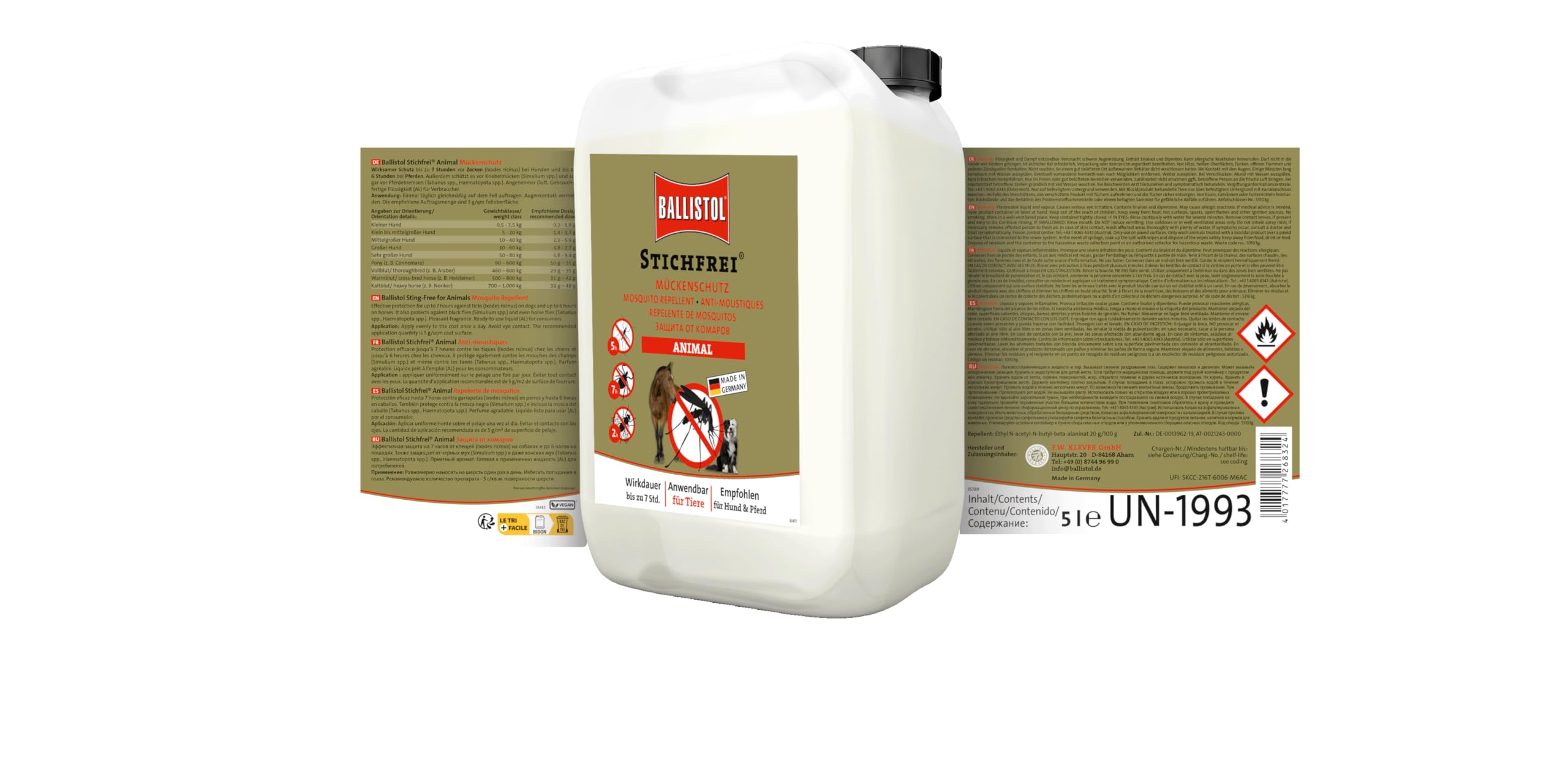 ballistol-stichfrei-animal-5l-kanister-insektenspray-mit-8h-schutz image 2